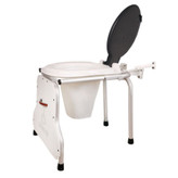 توالت فرنگی تاشو دیواری آلمینیومی و ضدزنگ